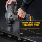 1700/2100 Ft-Lbs Cordless Impact Wrench, 3/4 Inch Electric Impact Gun, Compatible with Dewalt 20V MAX Battery, Brushless Constant High Torque Impact Driver with 3 Speed, Tool Solely (No Battery Included)