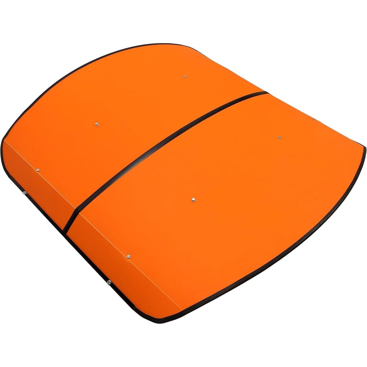 Tractor Canopy Compatible with All ROPS 48-3/8" X 48-3/8" Equipped Tractors and Mowers with a 2" x 2" or 2" x 3" ROPS (Will Add About 4'' to The Height of The Tractor, Red/Orange/Green/Wthite)