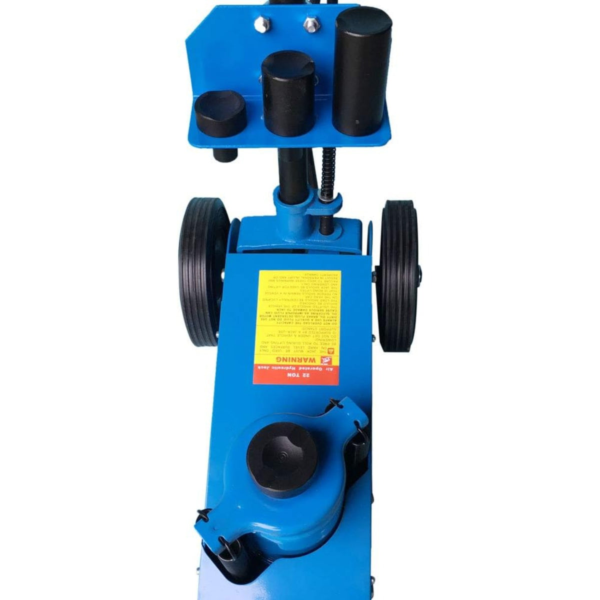 MEFEIR 22 Ton Air Hydraulic Floor Jack，44000 lbs Capacity Air-Operated Floor Jack with Extension Saddle Set and Wheels for Heavy Duty Lifting，Blue