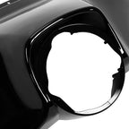 Front Inner Outer Fairing Compatible with 1996-2013 Davidson Touring Street Glide Electra Glide Models Black (Plastic)