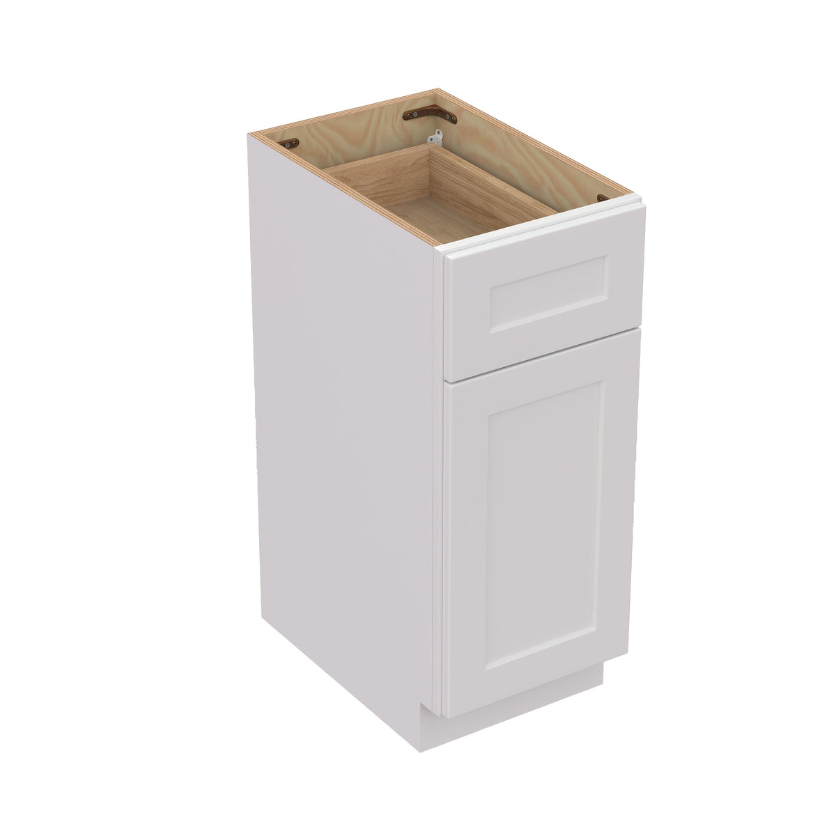 White Shaker Cabinet-Ready to Assemble, Ideal for Kitchen, Laundry, And Bathroom Storage-Different Sizes for Options