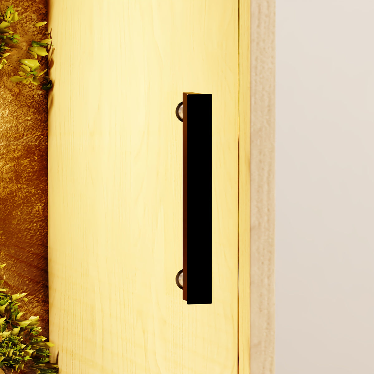 Large Reptile Enclosure with Sliding Glass Doors, Ventilated Terrarium Cabinet with Dual Air Vents, Easy Access Design, for Reptiles And Amphibians, Oak
