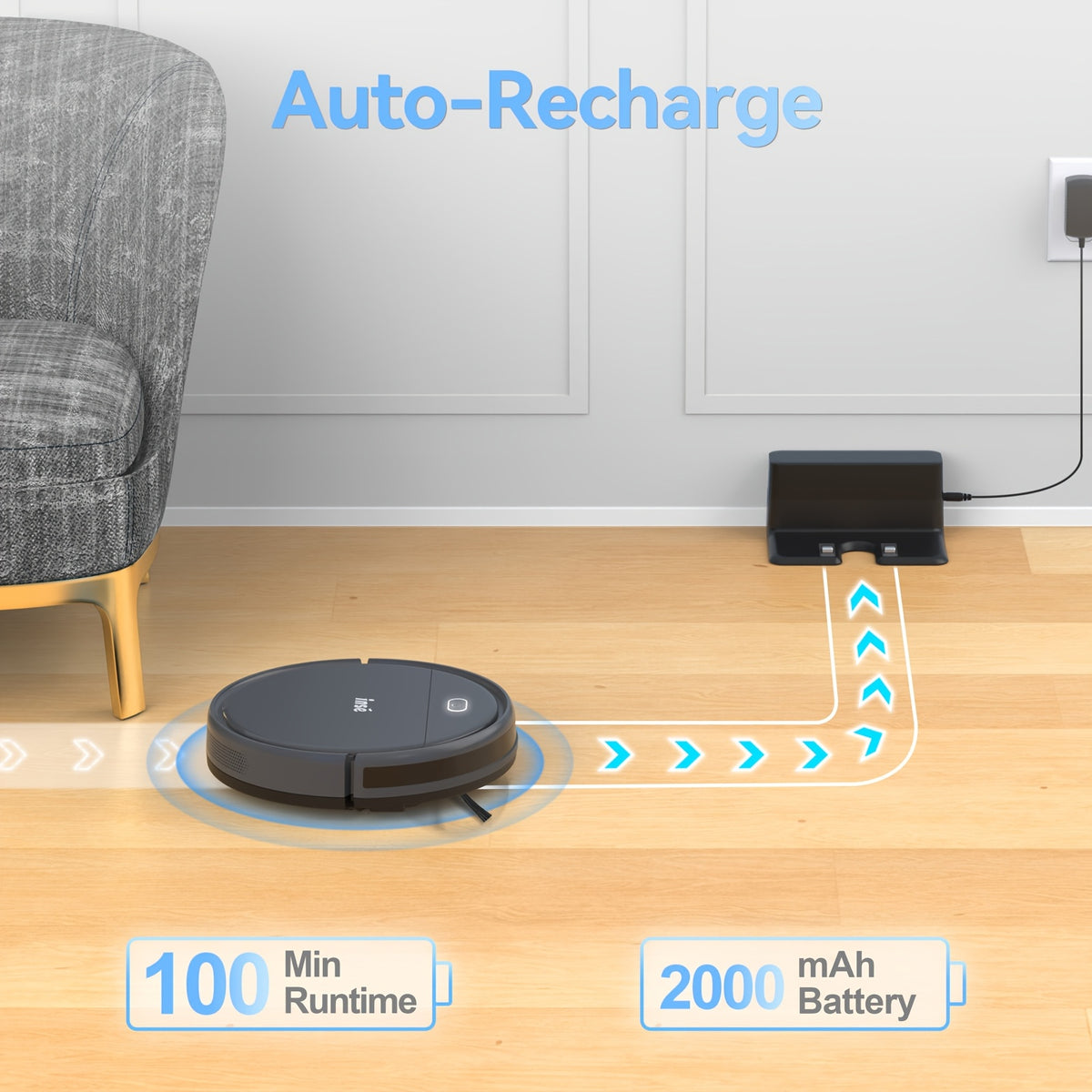 2026 Robot Vacuum Cleaner with 7000Pa Powerful Suction, Tangle-free Pet Hair Extraction, And A Detachable Mop, It Sweeps, Vacuums, And Mops Hard Floors And Carpets Effortlessly.