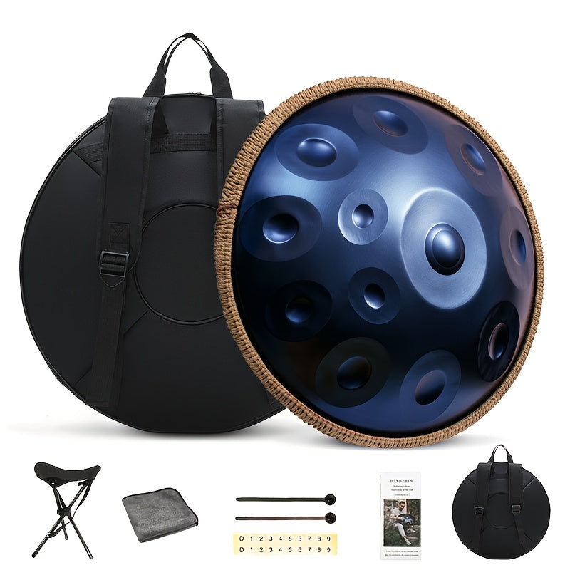Handpan Drum in D Minor Kurd, 12 Notes at 432Hz for Meditation, Yoga, Recording and Beginner Practice