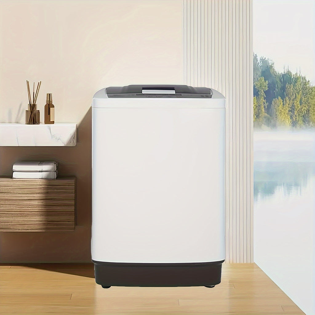 HOMDOX Top-Opening Portable Washing Machine & Air Dryer Combo - 17.9LBS/13.6LBS Capacity, Energy-Efficient, Smart Mechanical Control, 120V Plug, Compact Design for Small Spaces, Laundry Room Additions, Modern Laundry Appliance, Durable Construction