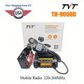 TYT TH-9000D Ham Radio 220-260MHz 60W High Power 200 Channels Mobile Transceiver, Car intercom, easy to install