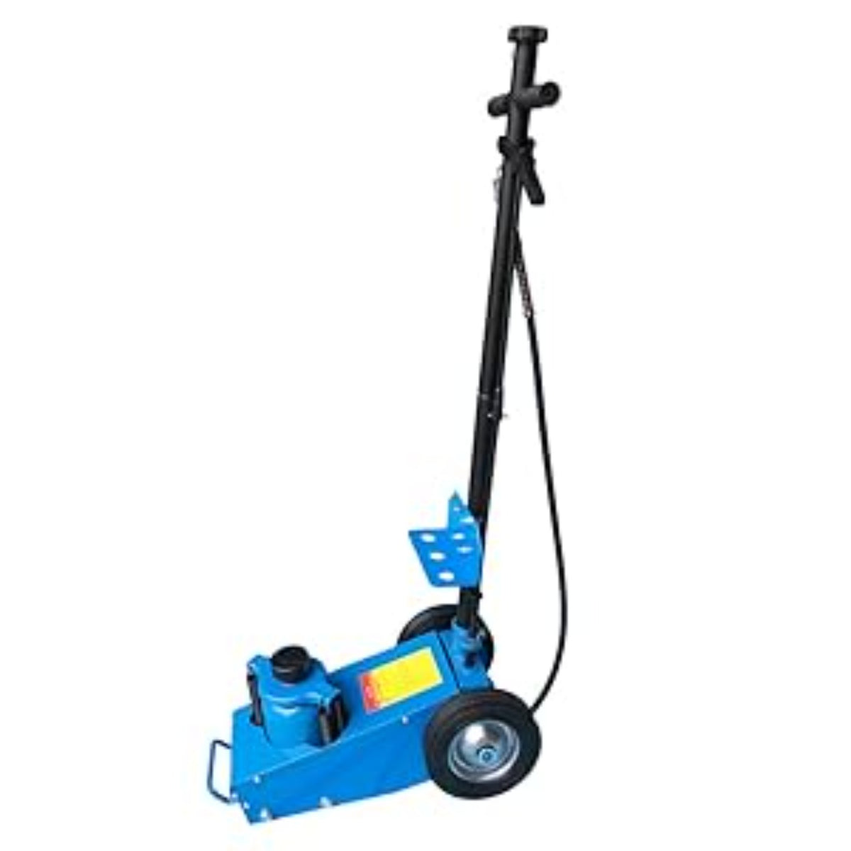 MEFEIR 22 Ton Air Hydraulic Floor Jack，44000 lbs Capacity Air-Operated Floor Jack with Extension Saddle Set and Wheels for Heavy Duty Lifting，Blue
