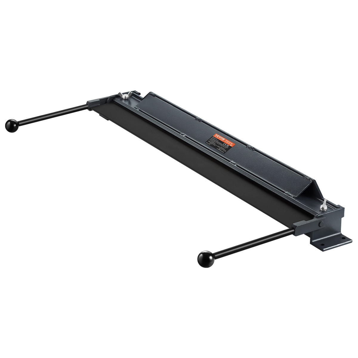 VEVOR Box and Pan Brake, 24-Inch/36-Inch/ 48-Inch, 0-130 Degrees Sheet Metal Bending Brake, Portable Metal Bender with 20 Gauge Low Carbon Steel 14 Gauge Aluminum Capacity, for Metal Bending