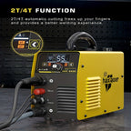 Haxiaoer 550D/FEIFANKE FCK550H/ FEIFANKE -132.09gal Plasma Cutter [Large LED Display, 110V/220V Cutter Machine Non Touch Pilot ARC Highfrequency Air Power Plasma Cutter Machine, DC Inverter Dual Voltage Plasma Cutting Machine