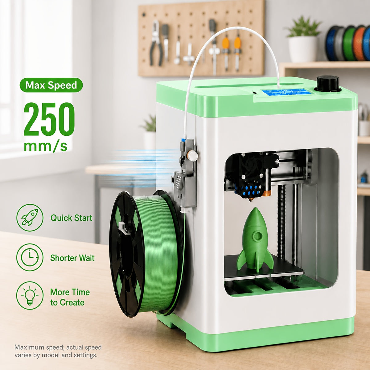[Wi-Fi Cloud Printing] 3D Printer Machine Tina2S V12, Impresora 3d Featuring Wi-Fi Cloud Printing Function, Fully Assembled And Automatically Leveled 3D Printer, Suitable for Beginners, with High Precision Printing And Reduced Waste