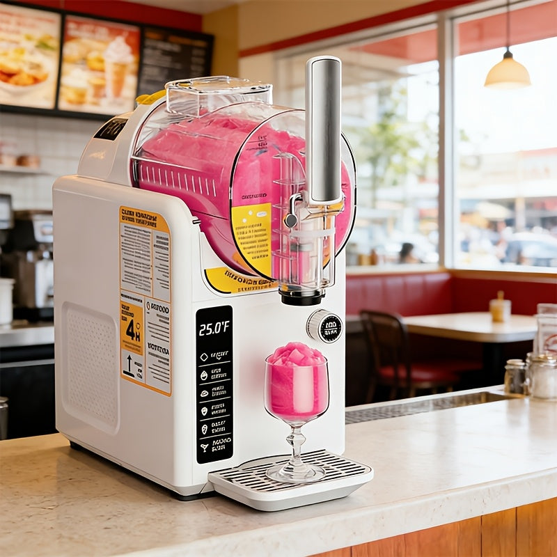 [2-In-1 Ice Cream Maker] BAOTREE 2-In-1 Ice Cream Maker Slushie Machine for Home, 88Oz Frozen Drink Maker with Rapid-Freezing Technology No Ice Needed, Self-Cleaning Soft Serve Machine with 5 Presets for Milkshake Margarita Frappes