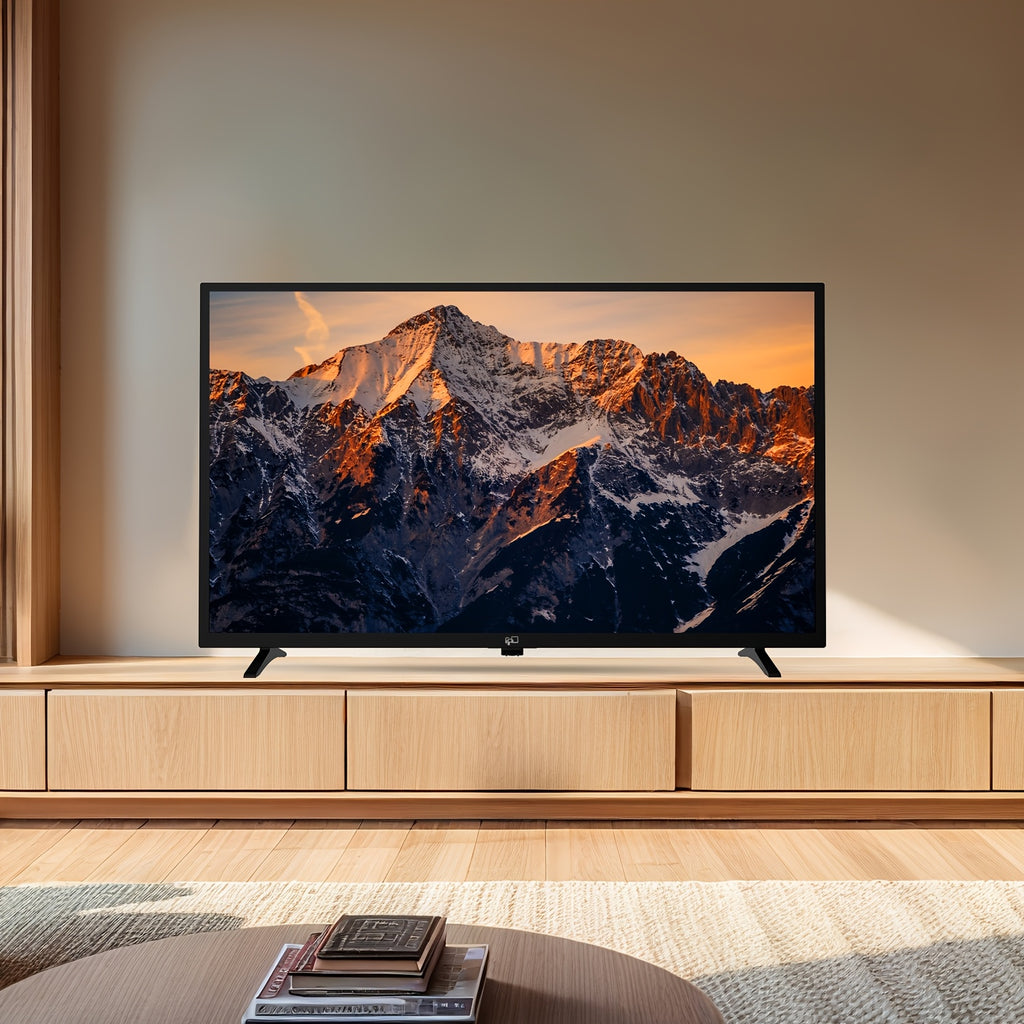 FPD 40-inch Smart TV, Google TV, Full HD, with Built-in Google Play and Chromecast, HDR 10, Audio, Voice Remote Control, Live Streaming TV, Palette Series, US40GFS, 2025 Model