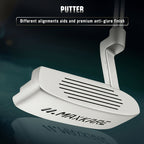 Complete 12pcs Golf Club Set: Right Handed, Unisex, Comes with Stand Bag And Headcovers