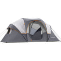 10 Person Camping Tent - Portable Easy Set Up Family Tent for Camp, Windproof Fabric Dome Tent Outdoor for Hiking, Backpacking, Traveling-14'x11'x74in(H)