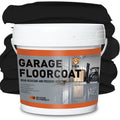Professional Epoxy Floor Paint Kit (4 Gallon) - Light Blue Acrylic Concrete Coating for Garages & Basements | Single Component Formula | Scratch Resistant & Low VOC | Ready-to-Use