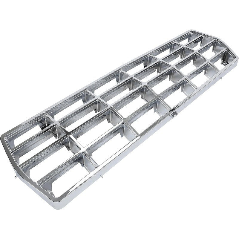 Grille & Headlight Bezel for 1978-1979 Ford Bronco, F100, F150, F250, F350 Replacement for FO1200111, D8TZ8150C, FO2513115, FO2512114, Chrome ABS Plastic
