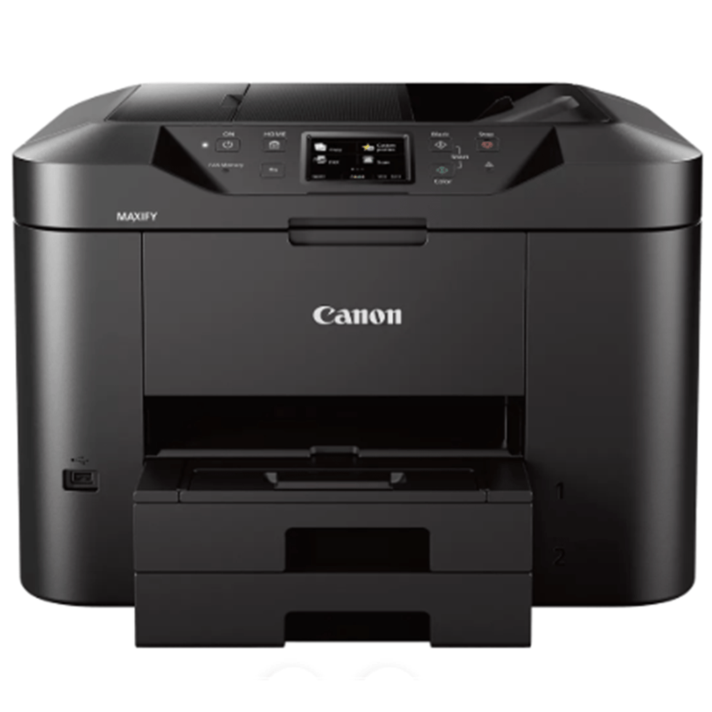 Canon MAXIFY MB2720 Wireless Color Photo Printer with Scanner, Copier and Fax Bundle with Deco Essentials Printer eBook + High-Speed 6FT USB 2.0 Printer Cable