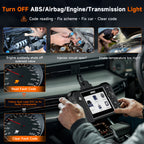 ANCEL FX3000 Elite+Gift: BM310 (BM310 Without Wireless Functionality) OBD2 Scanner Diagnostic Tool, Check Engine Transmission ABS SRS Car Scanner, Diagnostic Scan Tool with SRS Airbag Code Reader, Car Diagnostic Scanner for Cars
