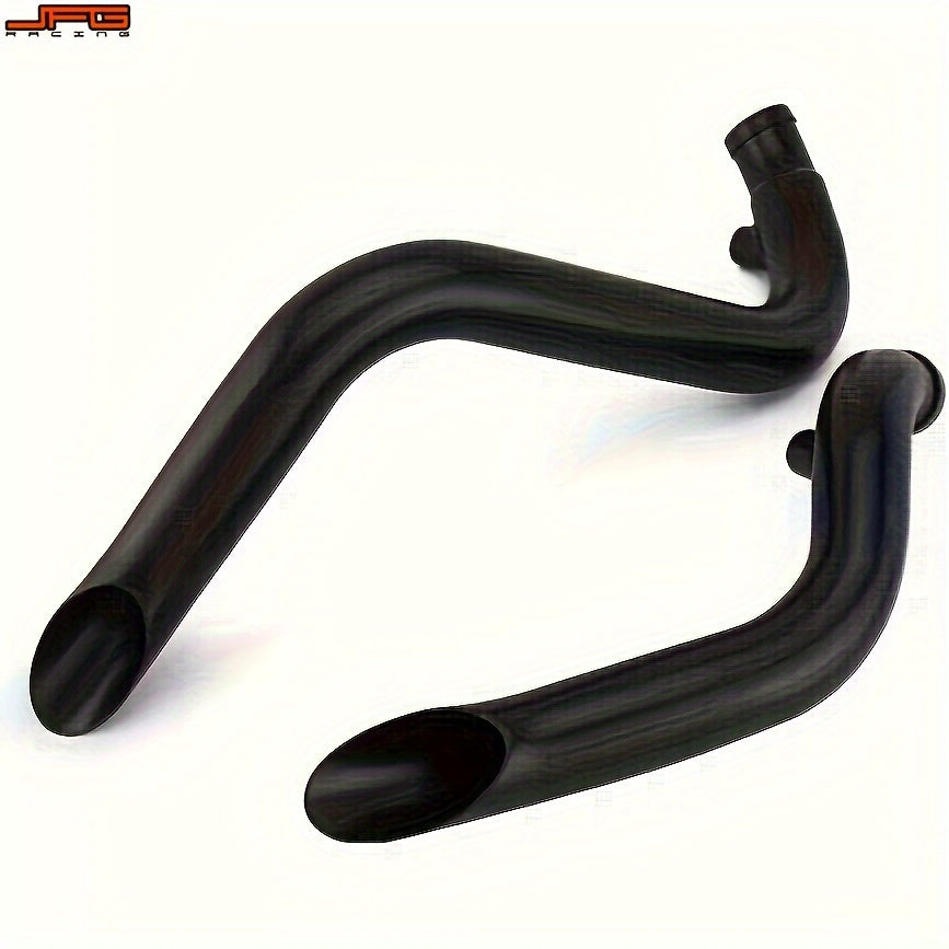 JFG RACING Sportster Exhaust 2.0" Slip-On Exhaust Pipe Stainless Steel for Iron 883 Sportster 1200 Models with FORWARD solely Touring Models Dyna Fxd & Fxdwg Models Black