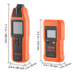 VEVOR Underground Cable Locator, 3 FT Max. Detection Depth, 12 to 600V (NVC) Wire Tracer Break Detector Finder, 6561 FT Max.Detection Length for Electrical Circuits Pipelines Dog Fence Buried Cables