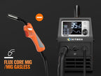 [Ideal For Home & Auto] Hitbox 200A 4-In-1 Gasless Mig/Stick/Lift Tig/Spool Gun Welder, 110V Welding Machine With LCD Screen & Synergic IGBT Inverter, Auto Wire Feed, Ideal For Home & Auto Repair And Welding