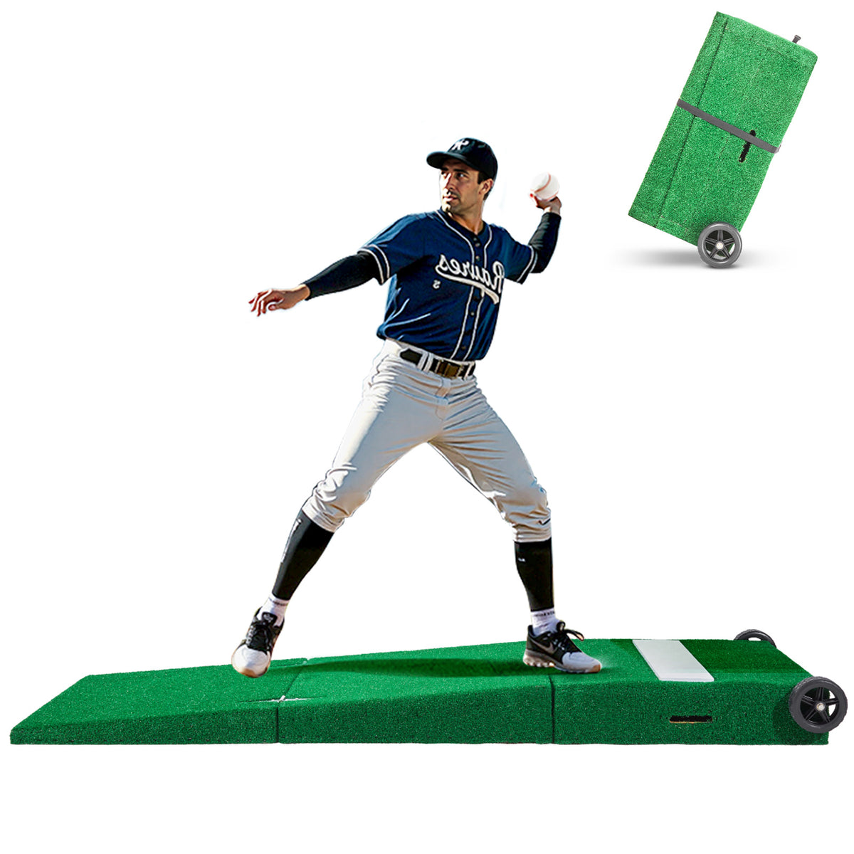 VEVOR Pitching Mound Portable Pitcher Mound Baseball Softball Training, 1.5-2m/2-2.5m, 2+1 style/Wheeled style/T-shaped style