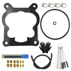 Carburetor: 4BBL, 750CFM, Vacuum Secondary, 4MV, for 1904R Rochester Quadrajet, 1980-89 – with Cleaning Brush