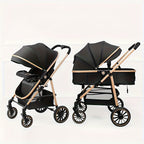 Lightweight Travel Baby Stroller - Quick Folding Design, Adjustable Backrest, Durable Fabric, Compact And Easy to Transport.