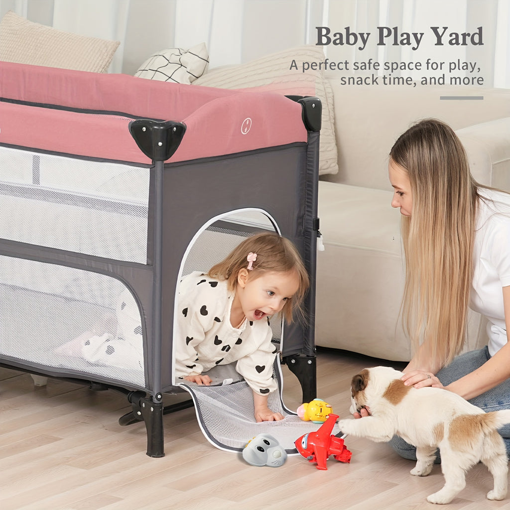 5-In-1 Baby Bassinet Sleeper to Crib with a Diaper Changing Station, Mattress Storage, And a Foldable Design. The Product Weighs 12 Kg. The Upper Section Can Hold Infants Up to 15 Pounds, While The Lower Section Supports Infants Up to 50 Pounds. Col