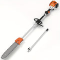 48CC Gas Powered Pole Saws, 2-Stroke Gas Pole Saws for Tree Trimming with11.5in Cutting Bar, 16 FT Extendable Pole Chainsaw Tree Trimmer