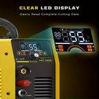Haxiaoer 550D/FEIFANKE FCK550H/ FEIFANKE -132.09gal Plasma Cutter [Large LED Display, 110V/220V Cutter Machine Non Touch Pilot ARC Highfrequency Air Power Plasma Cutter Machine, DC Inverter Dual Voltage Plasma Cutting Machine