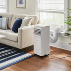 Vissani 115-Volt 3-in-1 Portable Air Conditioner Unit Cools 150 sq. ft., with Remote in White