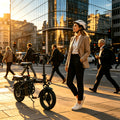 14-Inch Lightweight Folding Electric Bike, 500W Motor, 19.9 MPH Max Speed, 48V 6Ah Removable Battery, Portable Compact E-Bike for Adults, Urban Commuting