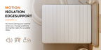 SweetNight 6/8/10/12/14 inch Memory Foam Hybrid Mattress With Pocket Springs, Twin Xl, Full, Queen, King, Sizes In A Box, Medium Firm, Mattresses For Support Comfort, Fiberglass-Free