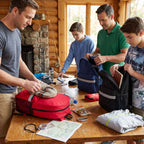 Trailmaker (24 Pack) 17" Backpack – Reflective School Backpack with Padded Straps, Water Bottle Pockets for Kids & Adults, School Travel Camp