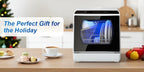 Portable Countertop Dishwasher, 5+1 Program Compact Mini Dishwasher With 5-Liter Built-in Water Tank And Air Dry Function, Dual Water Supply Mode, Ideal For Apartments And RVs
