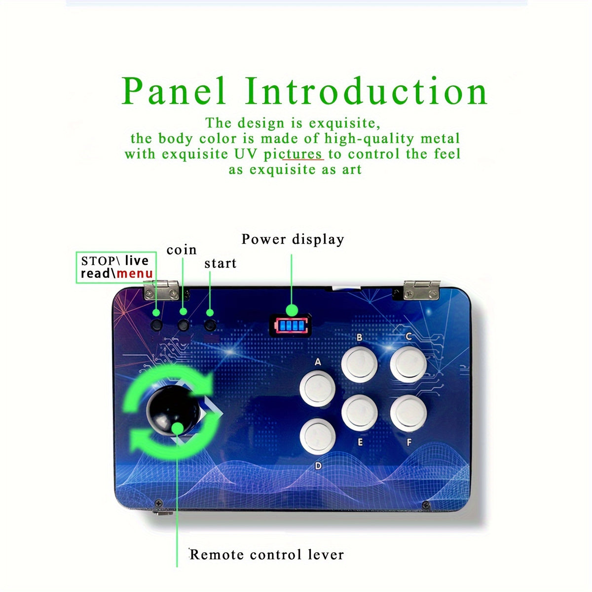 WYGaming Portable Countertop Arcade Game Machine, 10 Inch Screen Retro Video Game Machine, with Search/Hide/Save/Load/Pause Function