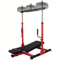 Vertical Leg Press Machine for Home Gym Heavy-Duty Leg Press with Adjustable Leg Resistance, Back And Head Positions Professional Lower Body Strength Trainer for Leg Workouts, 660 Lbs Capacity