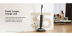 Refurbished Dreame H12 Pro Wet Dry Vacuum Cleaner, Hard Floor Vacuum and Mop Combo, Smart Mess Detection, Strong Suction for Wet & Dry Spills, 35-Min Runtime, 30.43oz Water Tank, Hot Air Self-Cleaning, Edge-to-Edge Corner Cleaning, Anti-Tangle Brush