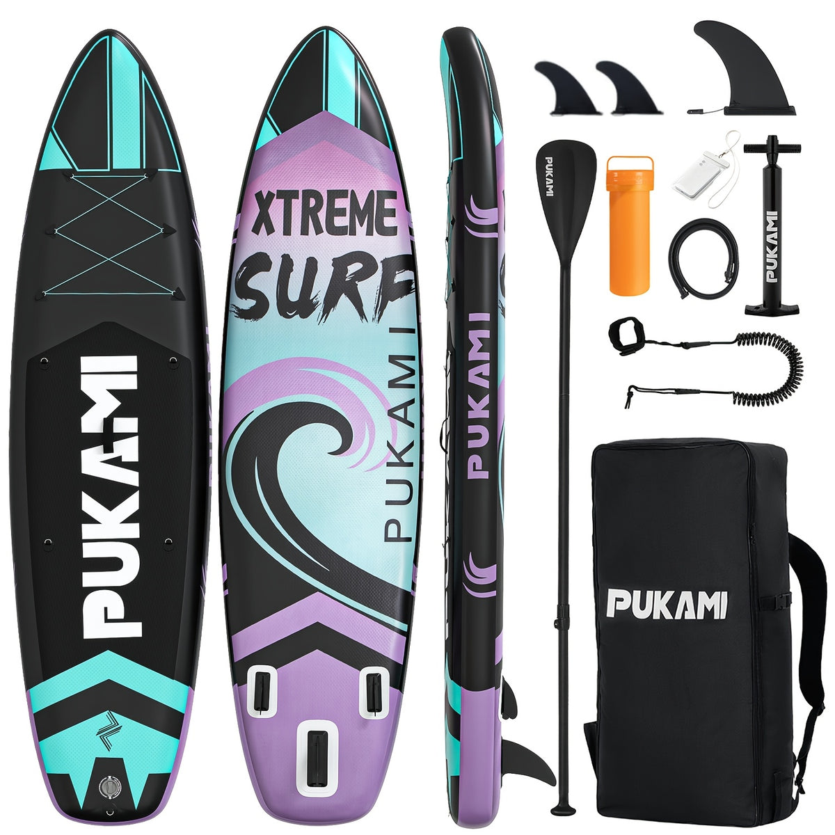 450Lbs Inflatable Stand Up Paddle Board, 11' X 33" Extra Wide SUP for Adults with Premium Additions Kit & Backpack, Seat, Non-Slip Stable Deck, Blow Up Kayak for Yoga, Fishing & Surf