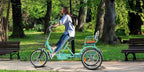 Adult Tricycle 20-Inch Cruiser Bike, Low-Step Design with Adjustable Seat and Front/Rear Baskets