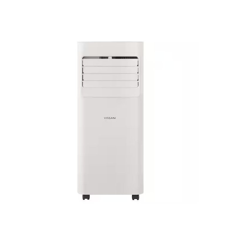 Vissani 115-Volt 3-in-1 Portable Air Conditioner Unit Cools 150 sq. ft., with Remote in White