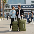 3-Piece Softside Luggage Set 20/26/30in Waterproof Travel Suitcase with 2 Wheels & Telescopic Handle, Durable Trolley Bag for Vacation & Adventure