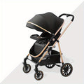 Lightweight Travel Baby Stroller - Quick Folding Design, Adjustable Backrest, Durable Fabric, Compact And Easy to Transport.