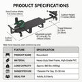Neck And Back Stretching Table, Multi-Speed Adjustable Cervical And Lumbar Spine Stretching Bench, Portable Home Spinal Extender with Rolling Wheels, Suitable for Home Stretching And Relaxation. Fitness for Adults, Dedicated to Stretching