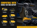 1700/2100 Ft-Lbs Cordless Impact Wrench, 3/4 Inch Electric Impact Gun, Compatible with Dewalt 20V MAX Battery, Brushless Constant High Torque Impact Driver with 3 Speed, Tool Solely (No Battery Included)