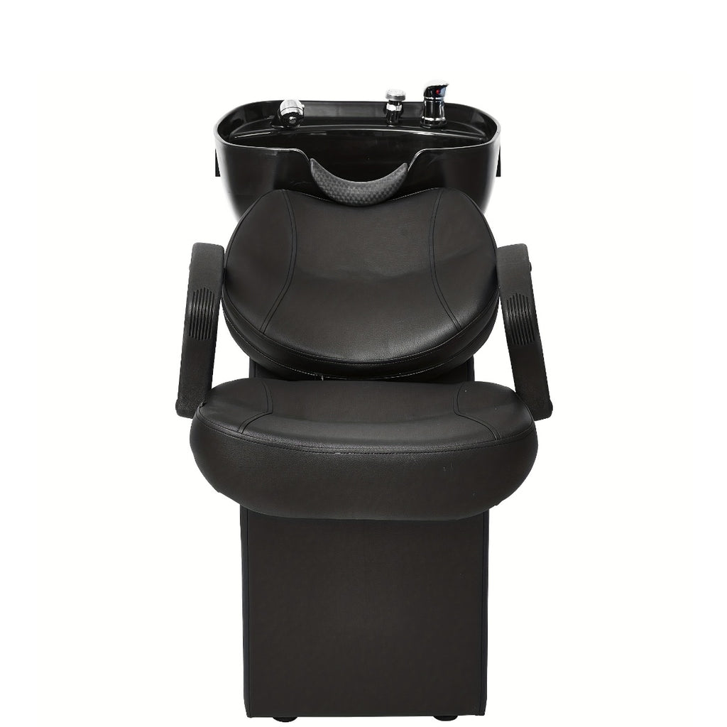 Backwash Barber Chair ABS Plastic Shampoo Bowl Sink Unit Station Spa Salon Equipment