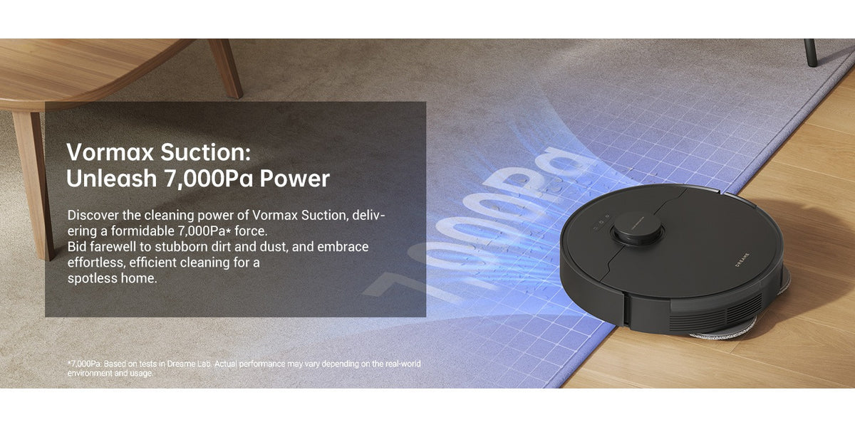 Refurbished DREAME L20 Ultra Robot Vacuum And Mop With Mop-Extend, Auto Mop Removal & Raising, Washing And Drying, 7000Pa Suction, Self-Emptying, Self-Refilling, AI Obstacle Avoidance