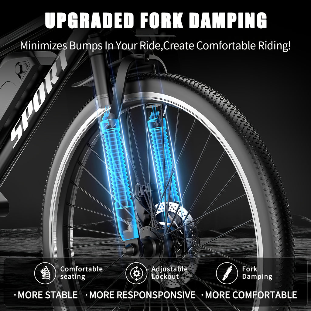 26-Inch Electric Power-Assist Bicycle, 48V 10AH Removable Battery, 749W Peak Power Motor, Up to 45 Miles Range, Max Speed 24MPH for Easier Travel. an Ideal Gift Choice!