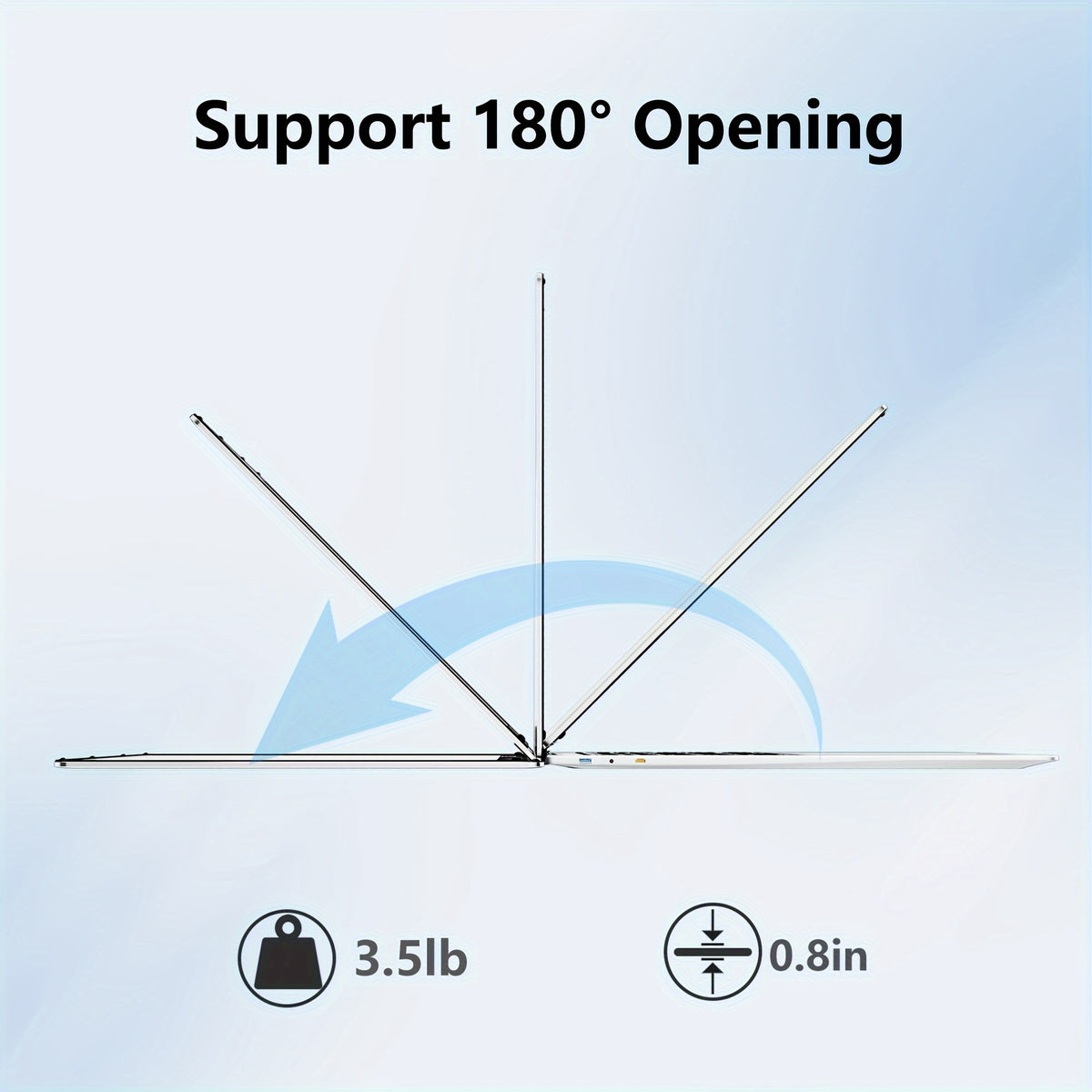 FUNYET 16 Inch Laptop Computer, Gaming Laptop, Intel 12th Gen N95 Processor(up to 3.4GHz), FHD 1920 * 1200, 180 Angle Opening, Fingerprint Unlock, Backlit Keyboard